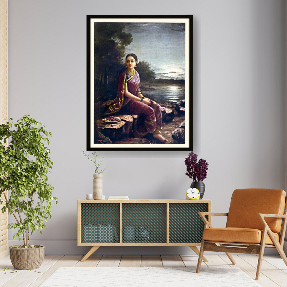 14_Radha_Moonlight - WALL MOUNT FRAME