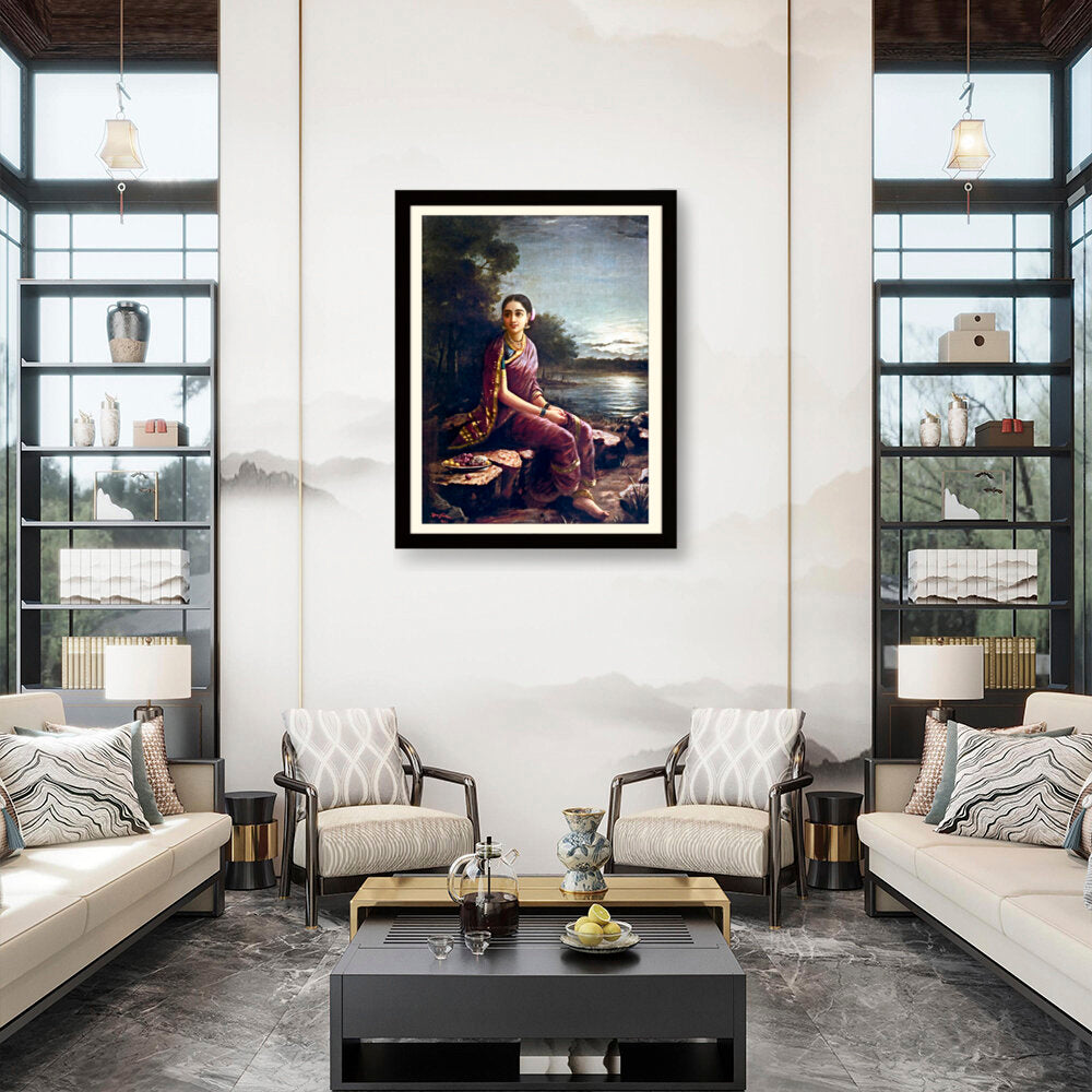 14_Radha_Moonlight - WALL MOUNT FRAME