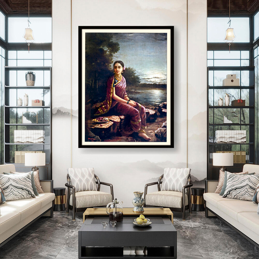 14_Radha_Moonlight - WALL MOUNT FRAME