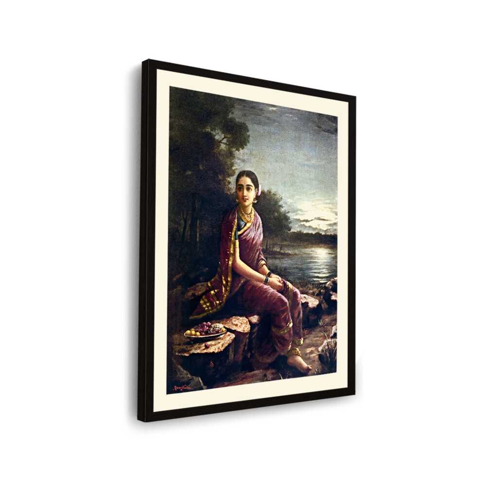 14_Radha_Moonlight - WALL MOUNT FRAME