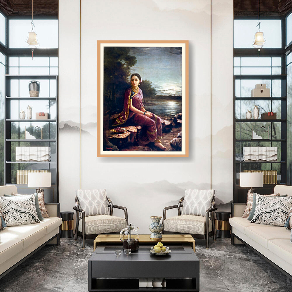 14_Radha_Moonlight - WALL MOUNT FRAME