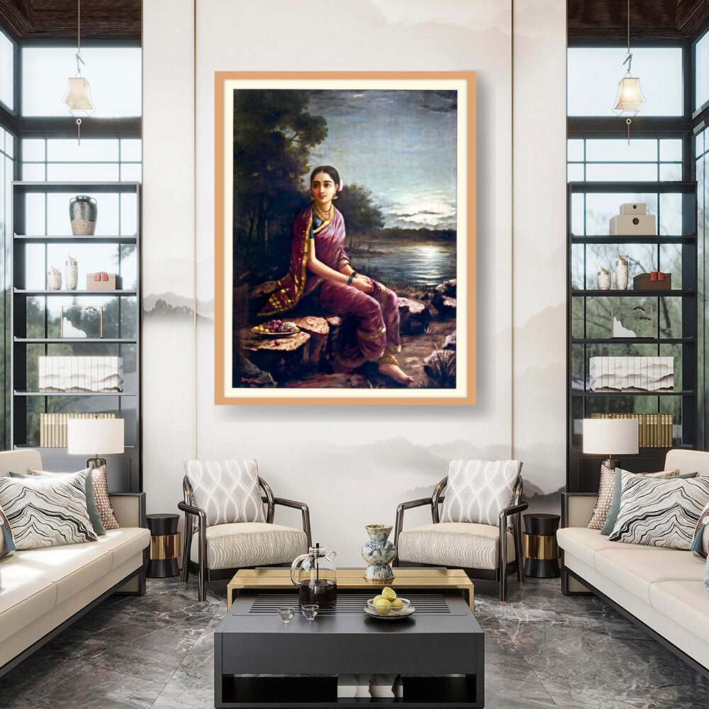 14_Radha_Moonlight - WALL MOUNT FRAME