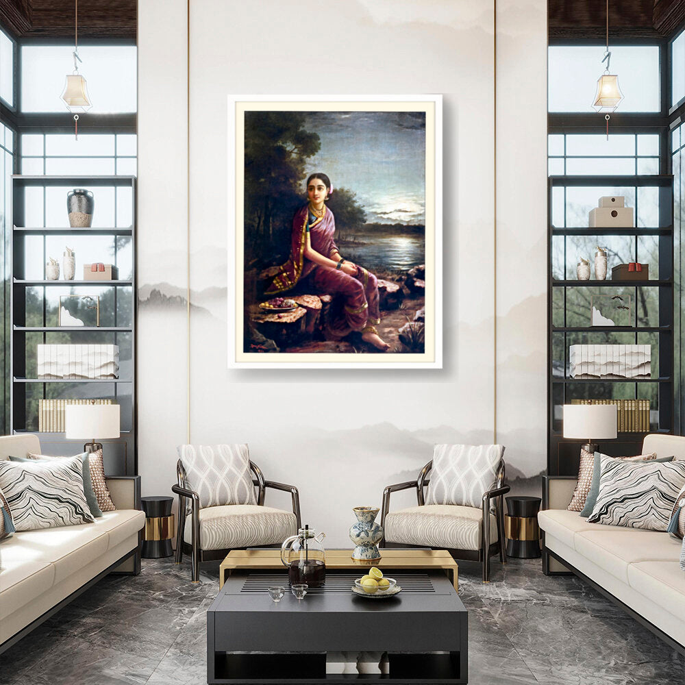 14_Radha_Moonlight - WALL MOUNT FRAME