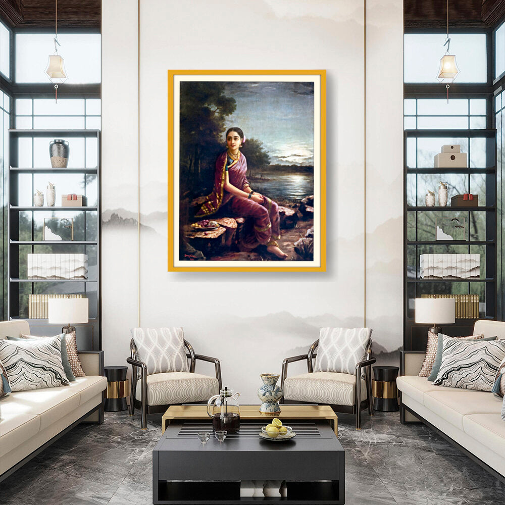 14_Radha_Moonlight - WALL MOUNT FRAME