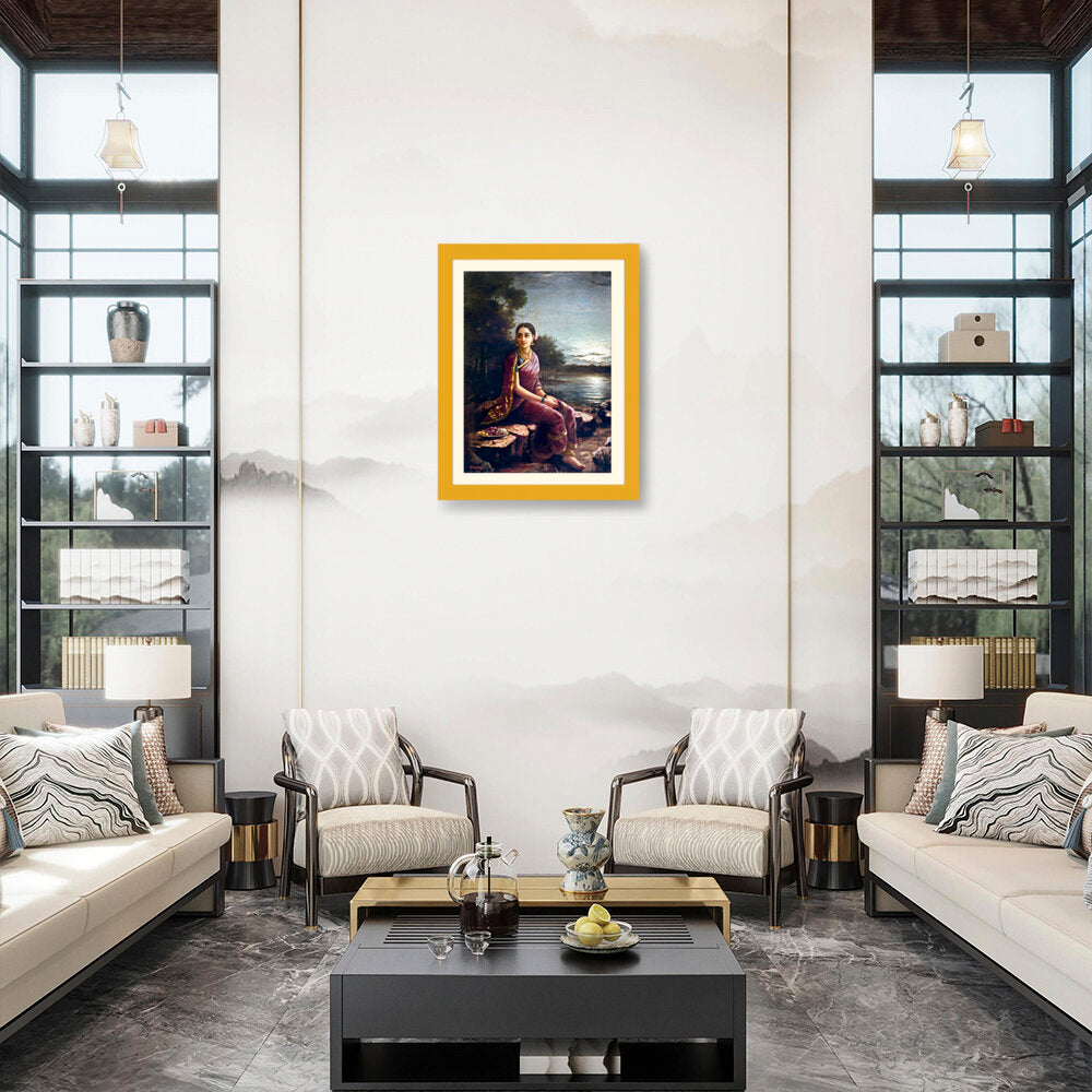 14_Radha_Moonlight - WALL MOUNT FRAME
