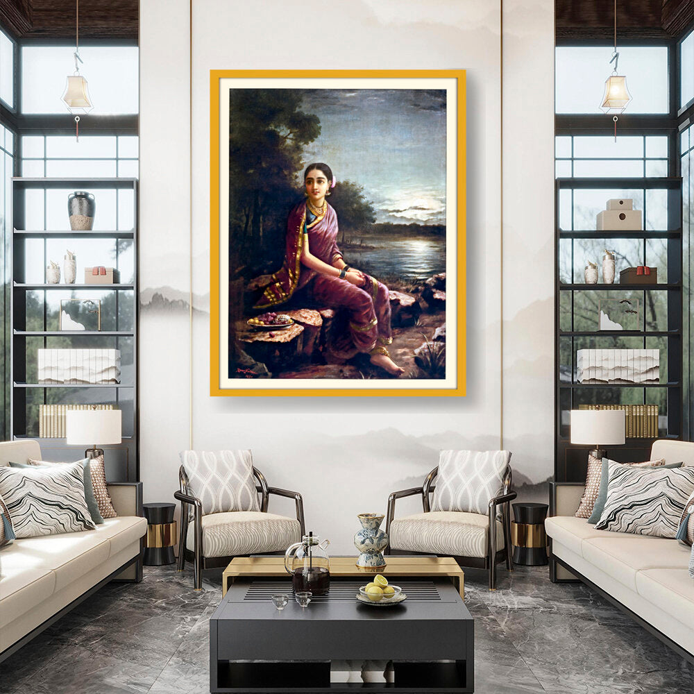 14_Radha_Moonlight - WALL MOUNT FRAME