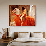 Artist10 - Art - Lady_Godiva_John_Collier - Framed Canvas