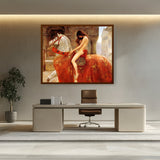 Lady_Godiva_John_Collier - Framed Canvas