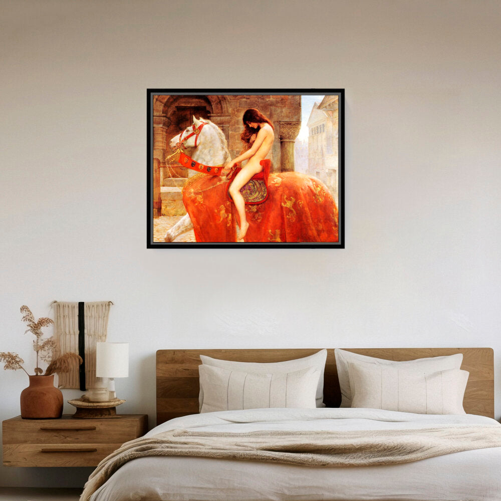 Lady_Godiva_John_Collier - FLOATING FRAME