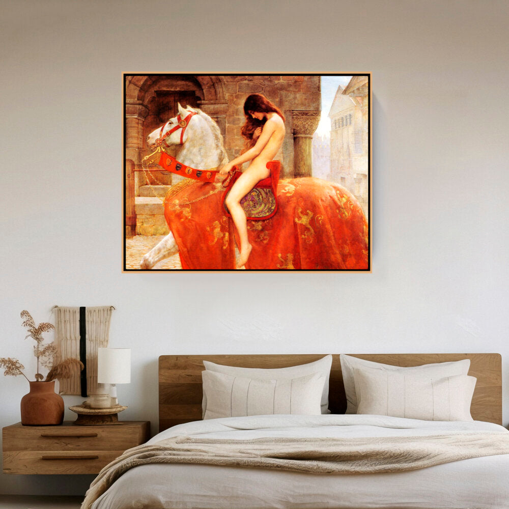 Lady_Godiva_John_Collier - FLOATING FRAME