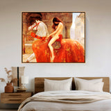 Lady_Godiva_John_Collier - FLOATING FRAME