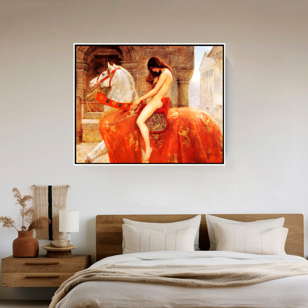 Lady_Godiva_John_Collier - FLOATING FRAME
