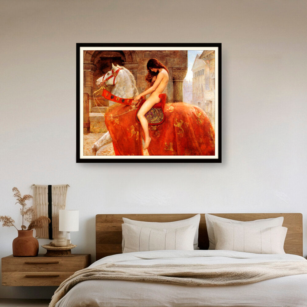 Lady_Godiva_John_Collier - WALL MOUNT FRAME