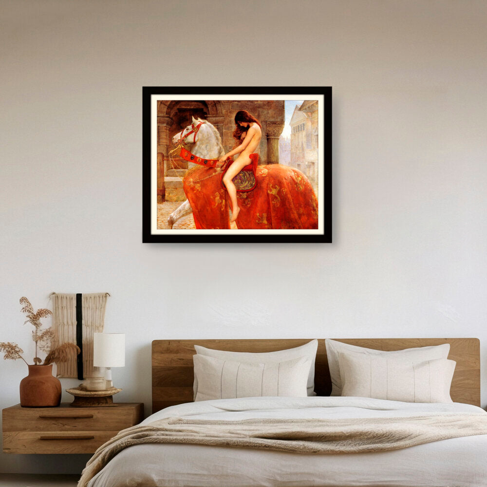 Lady_Godiva_John_Collier - WALL MOUNT FRAME