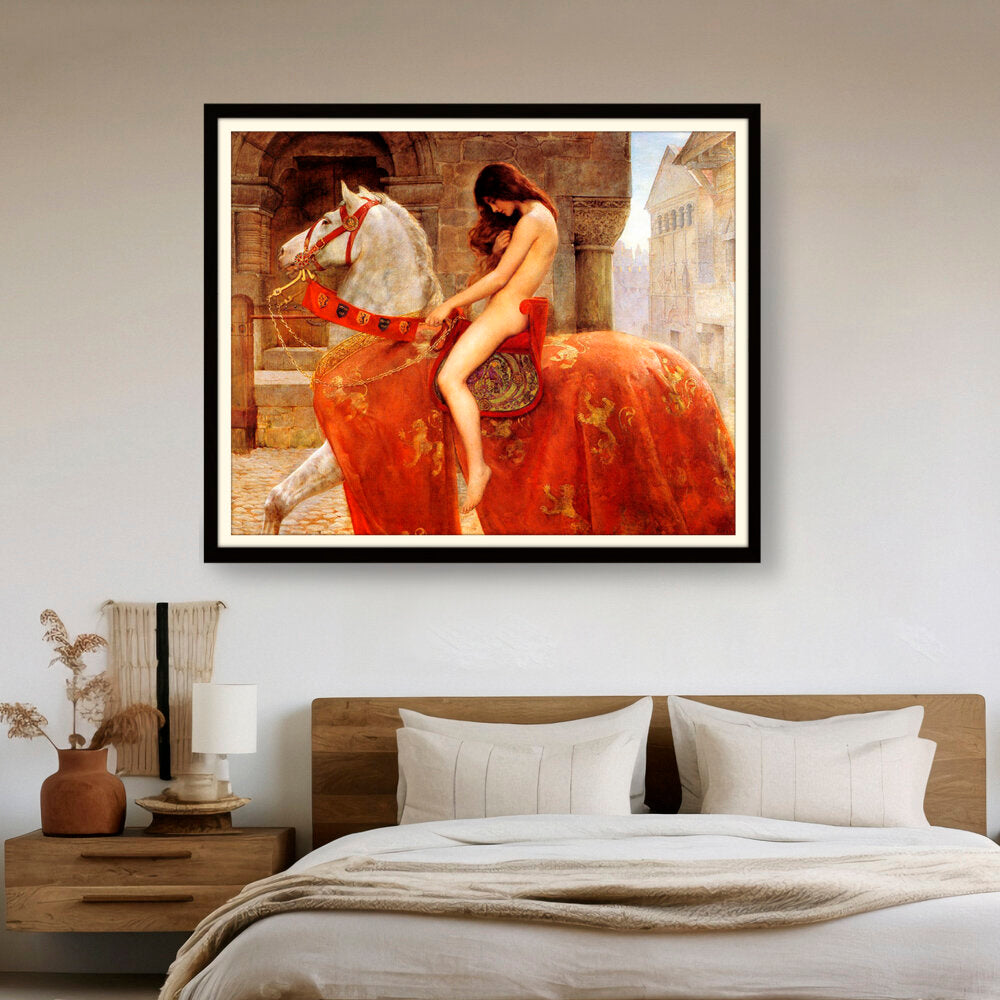 Lady_Godiva_John_Collier - WALL MOUNT FRAME