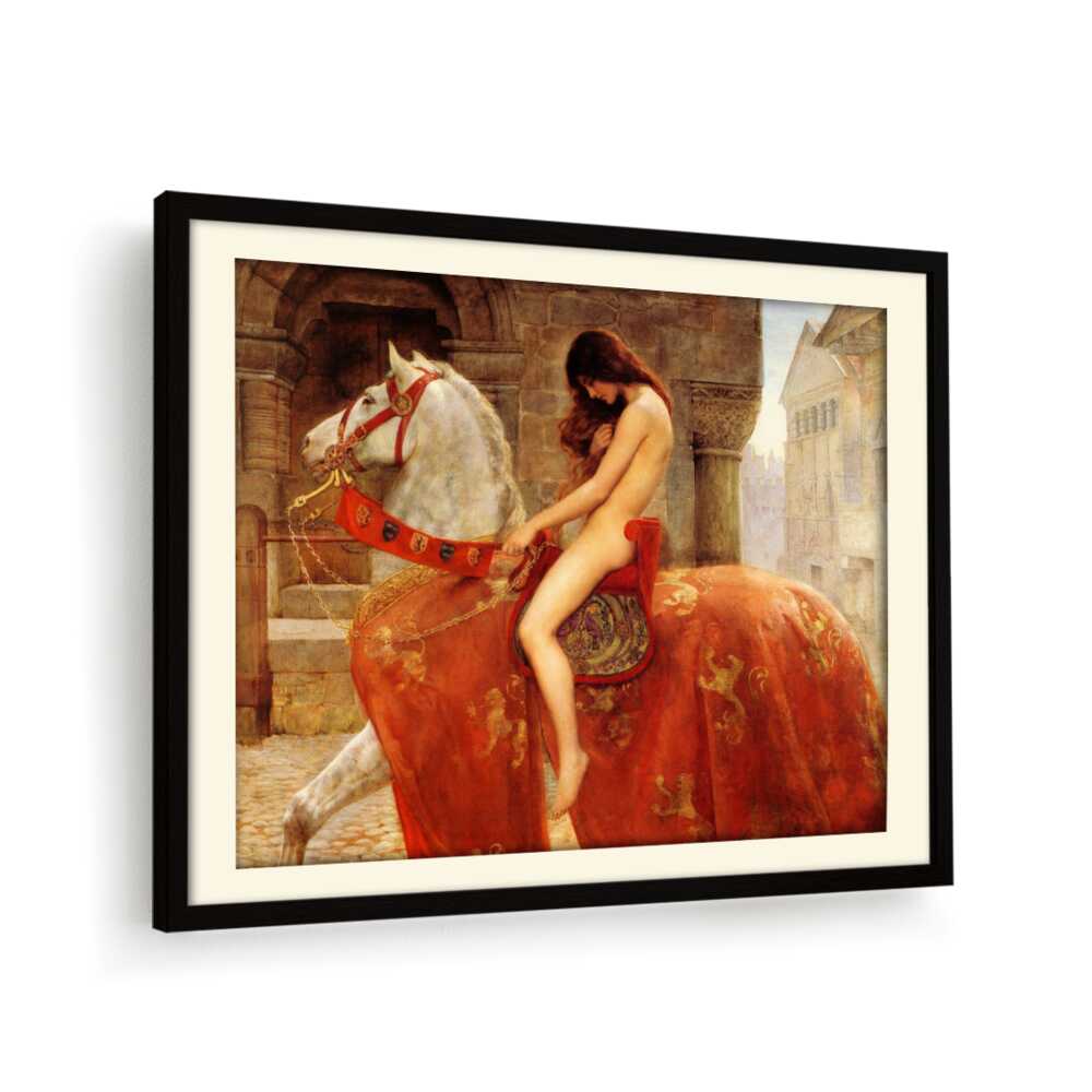 Lady_Godiva_John_Collier - WALL MOUNT FRAME
