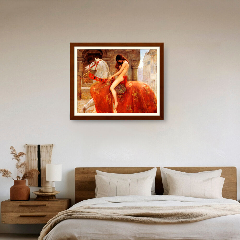 Lady_Godiva_John_Collier - WALL MOUNT FRAME
