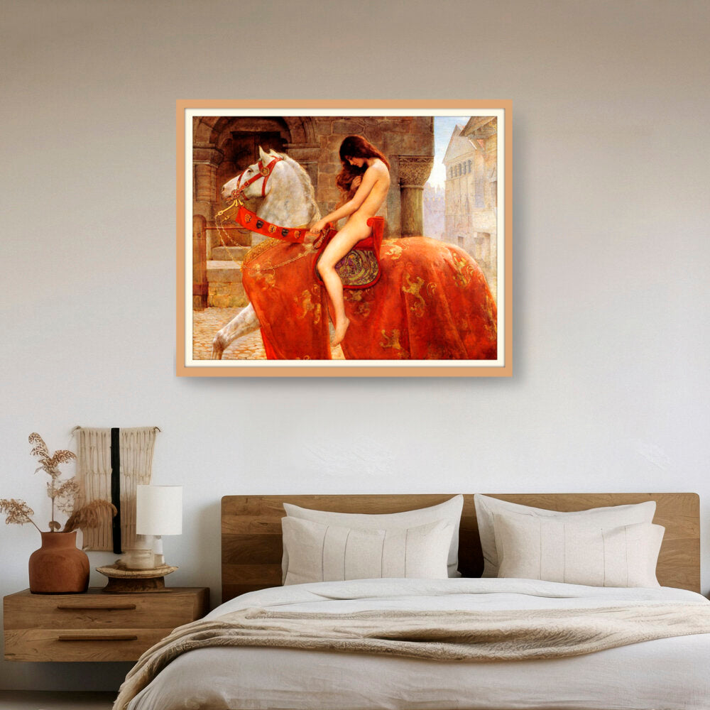 Lady_Godiva_John_Collier - WALL MOUNT FRAME