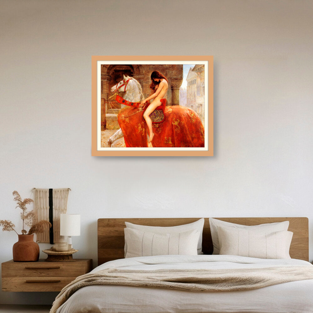 Lady_Godiva_John_Collier - WALL MOUNT FRAME