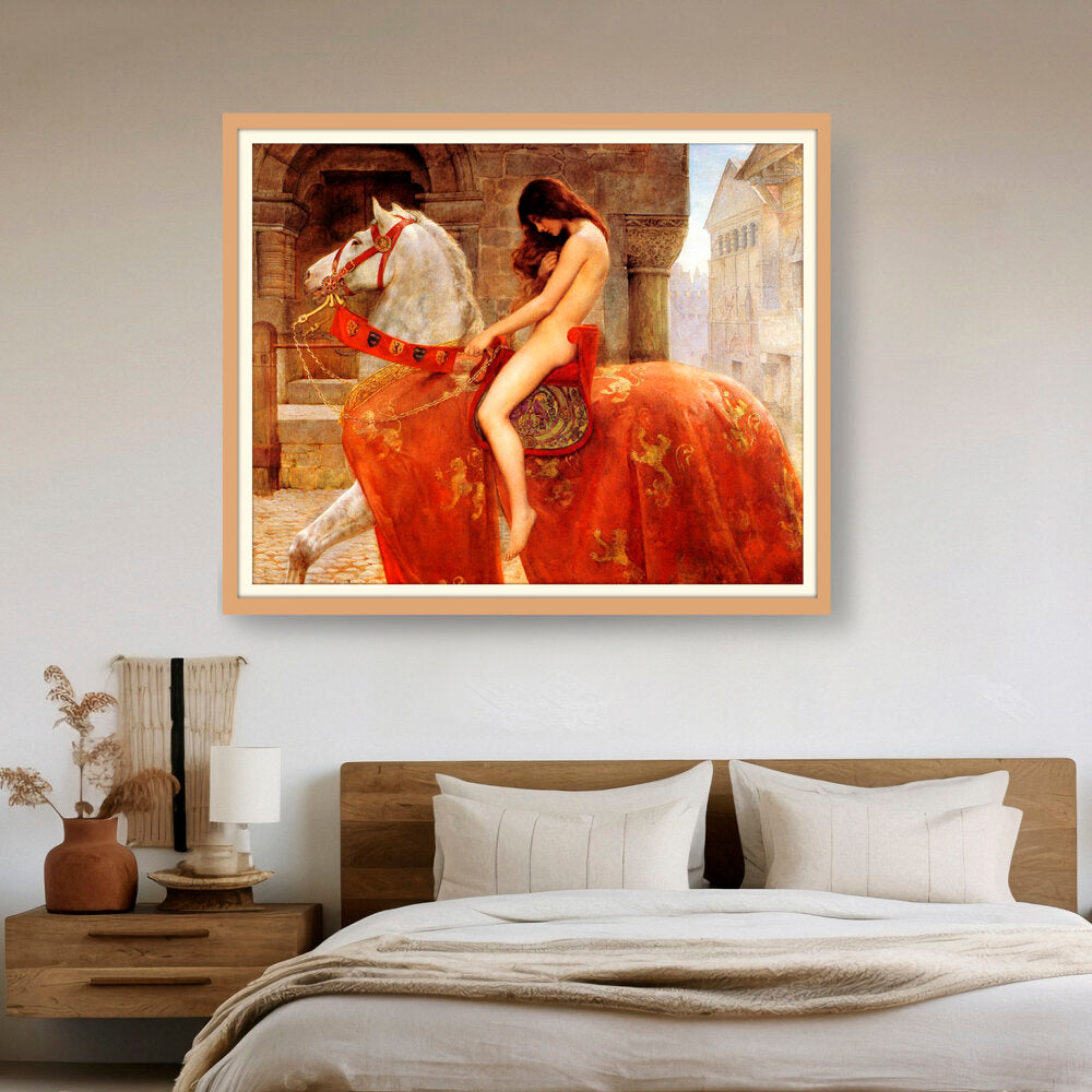 Lady_Godiva_John_Collier - WALL MOUNT FRAME