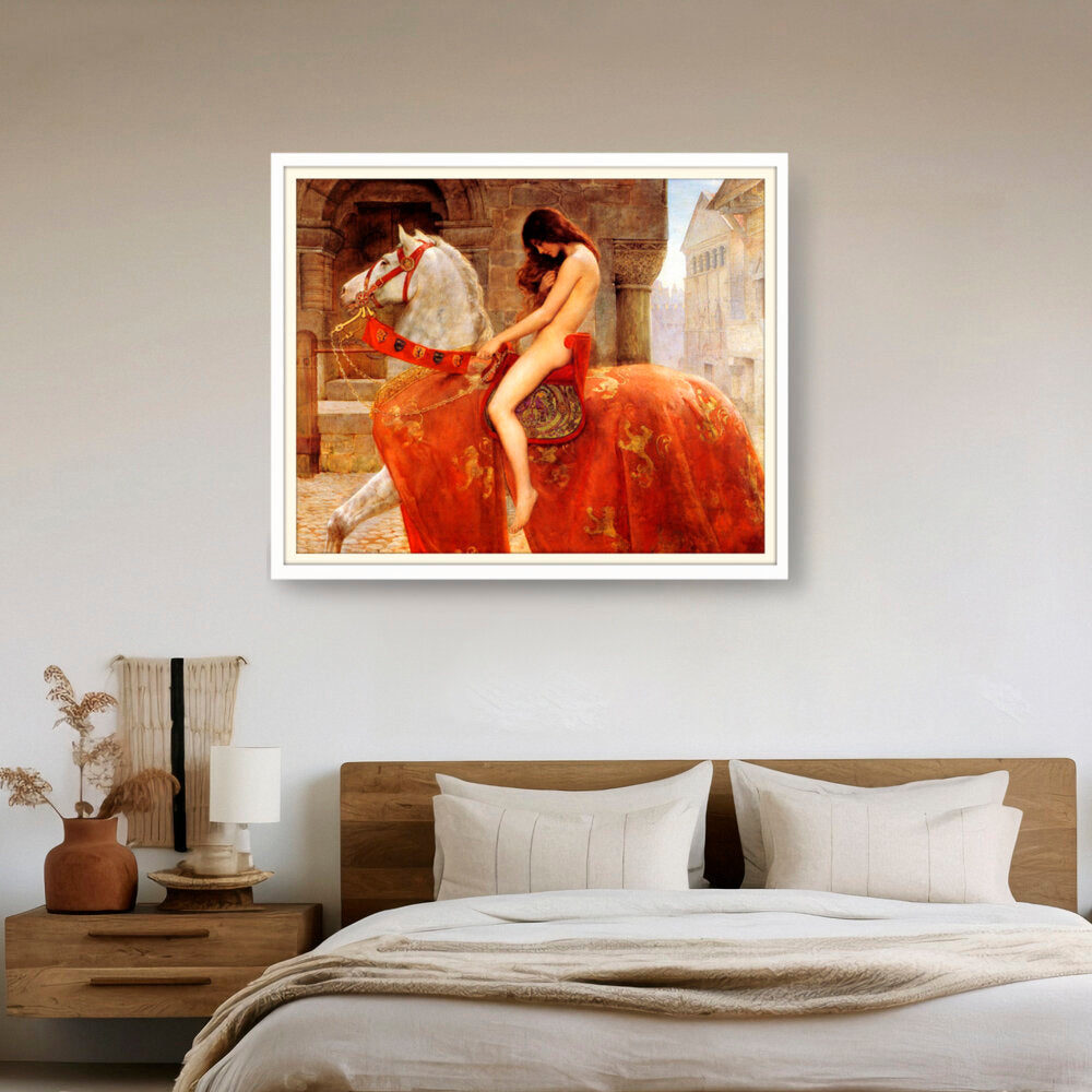 Lady_Godiva_John_Collier - WALL MOUNT FRAME