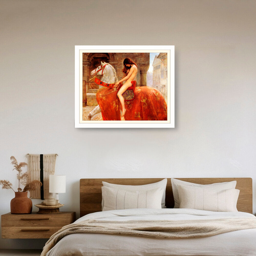 Lady_Godiva_John_Collier - WALL MOUNT FRAME