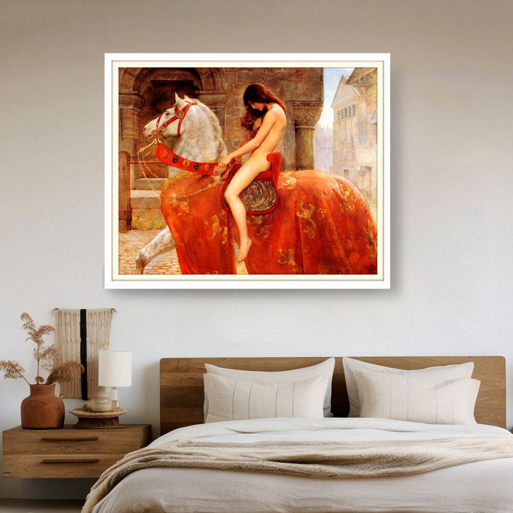 Lady_Godiva_John_Collier - WALL MOUNT FRAME