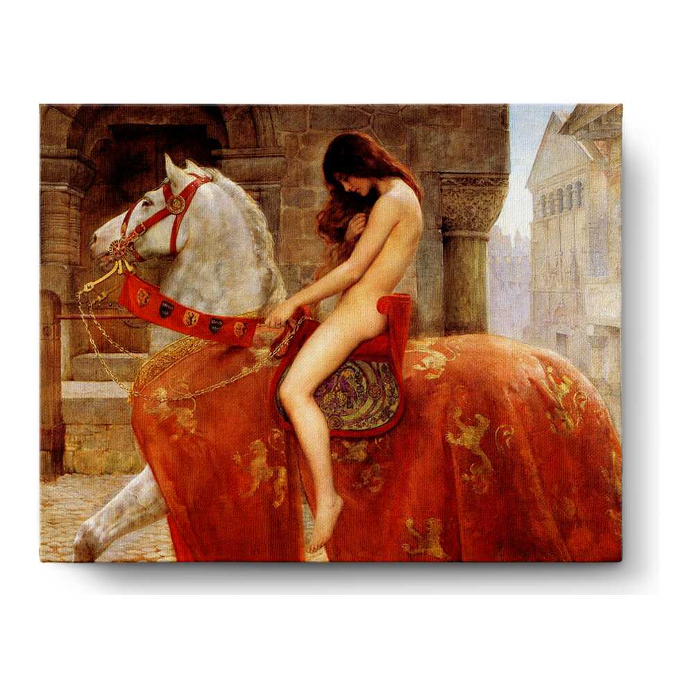 Lady_Godiva_John_Collier - Wall Canvas