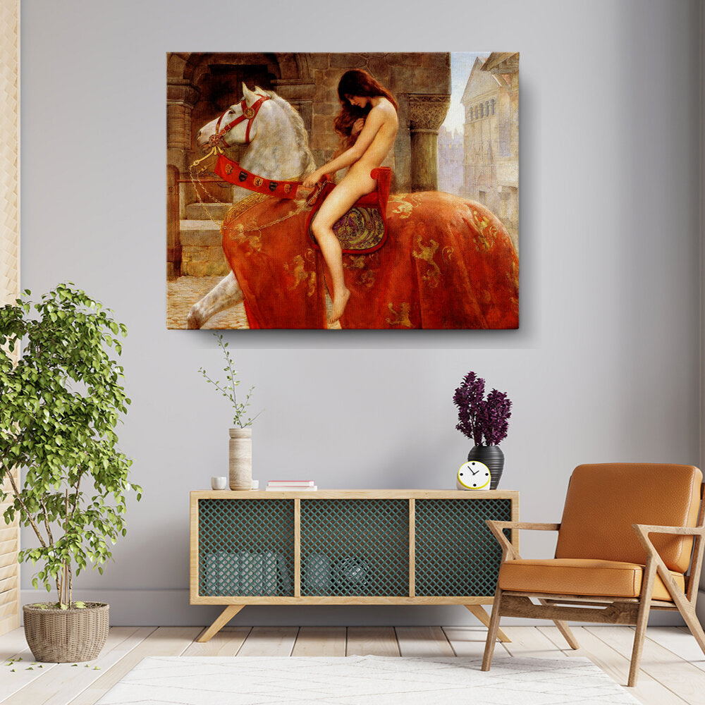 Lady_Godiva_John_Collier - Wall Canvas