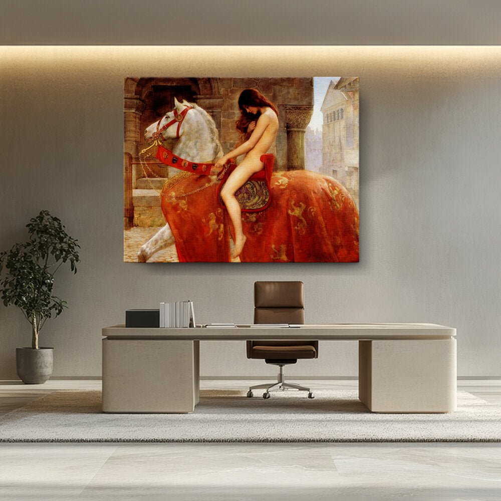 Lady_Godiva_John_Collier - Wall Canvas