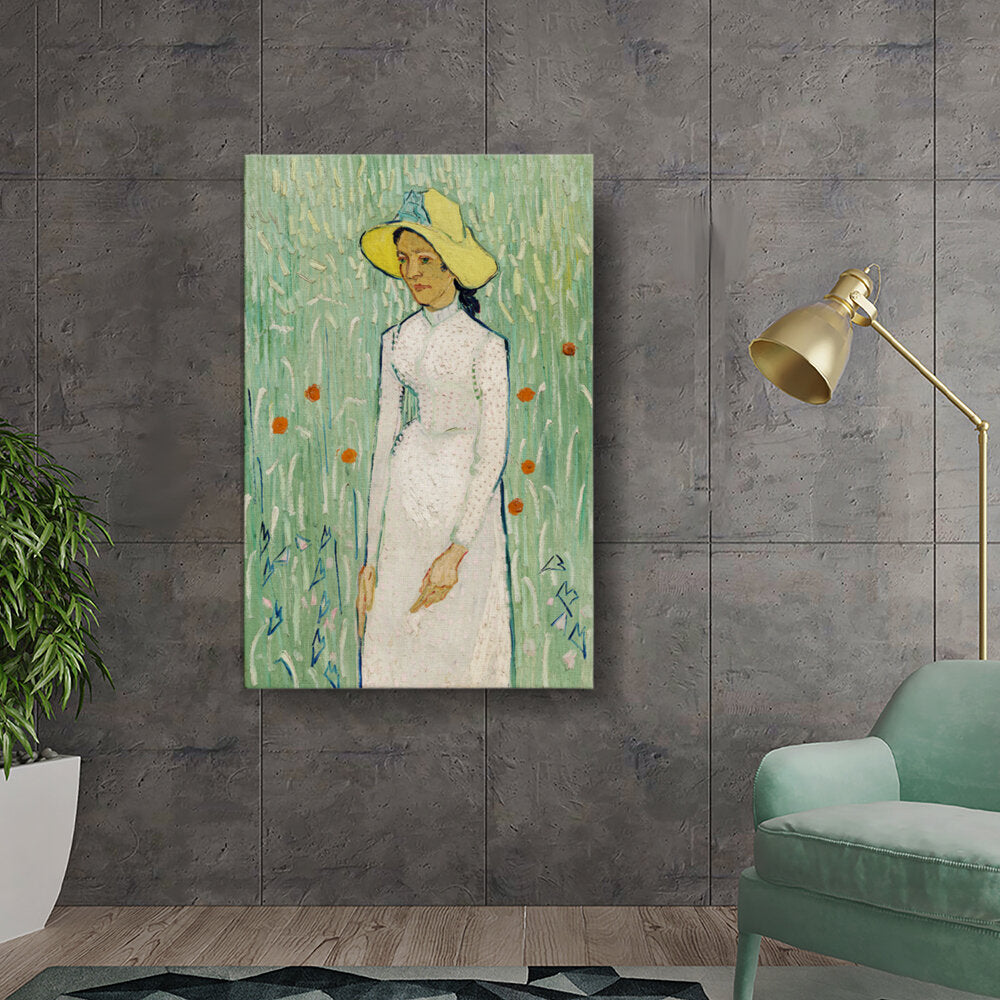 Woman In A Straw Hat