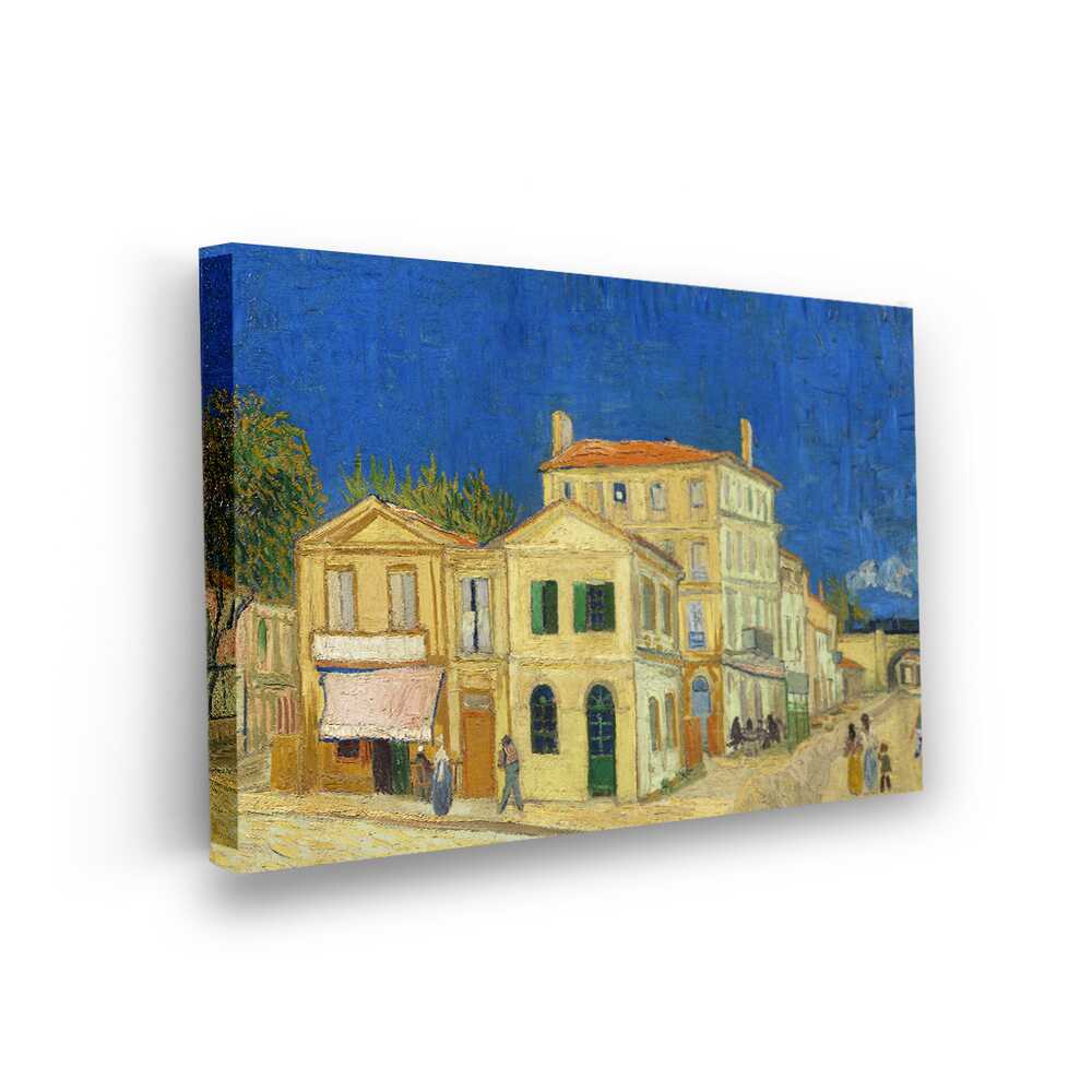 Picasoul - Picasoul Curated - Village Street Under Blue Sky - Wall Decor