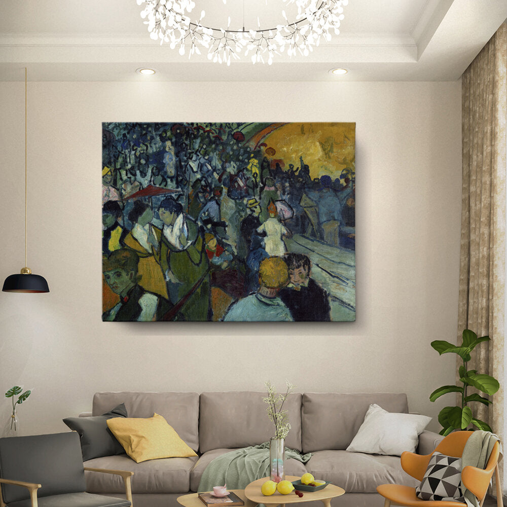Crowded Boulevard Scene