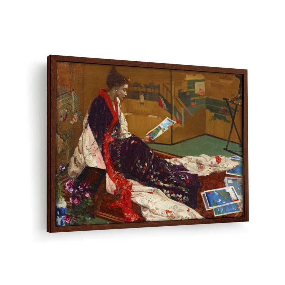 Kimono2 - Framed Canvas