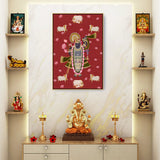 Artist10 - Art - ShrinathJiPichwai_Cows - FLOATING FRAME