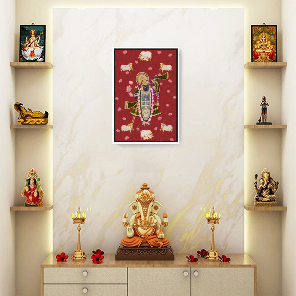 ShrinathJiPichwai_Cows - FLOATING FRAME