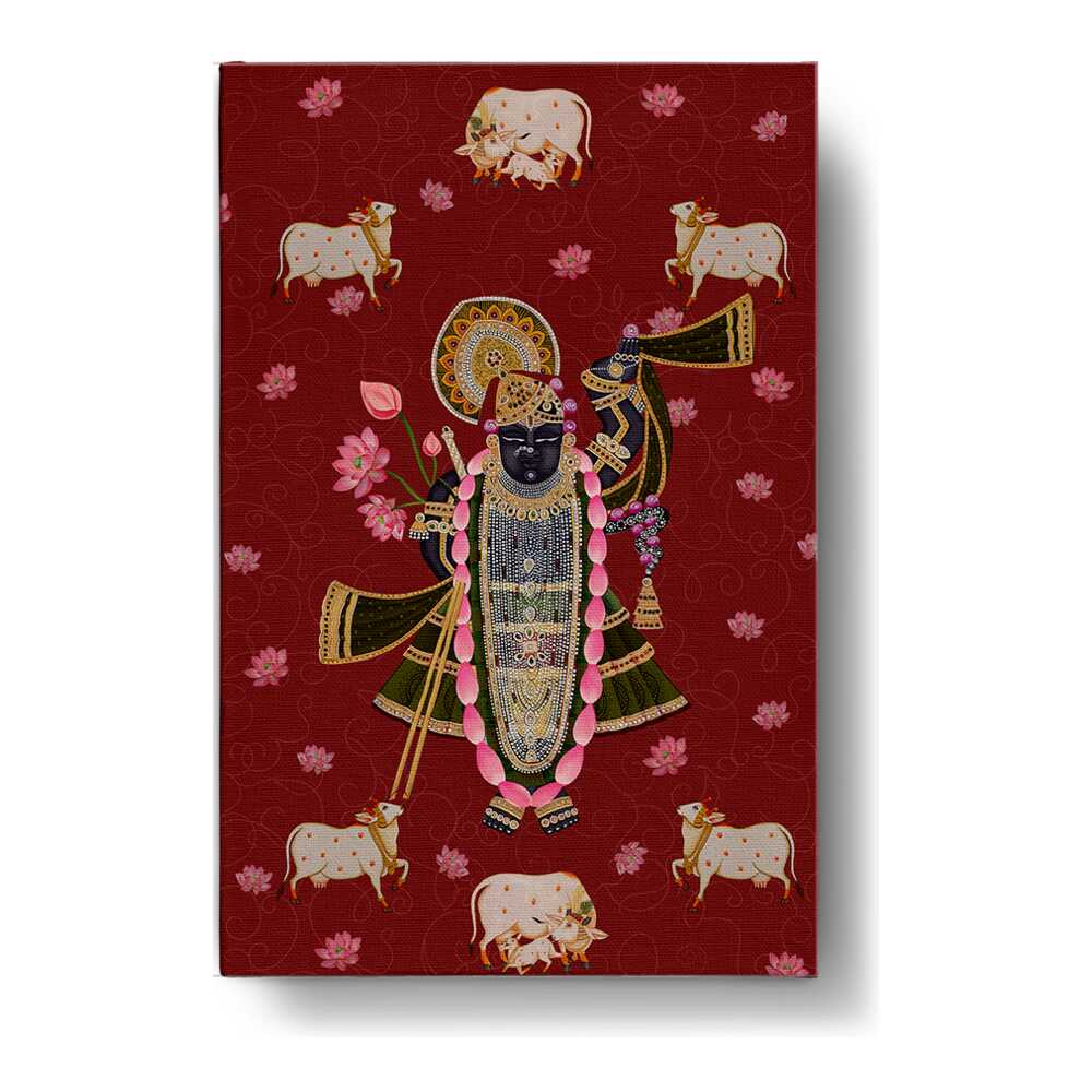 ShrinathJiPichwai_Cows - Wall Canvas