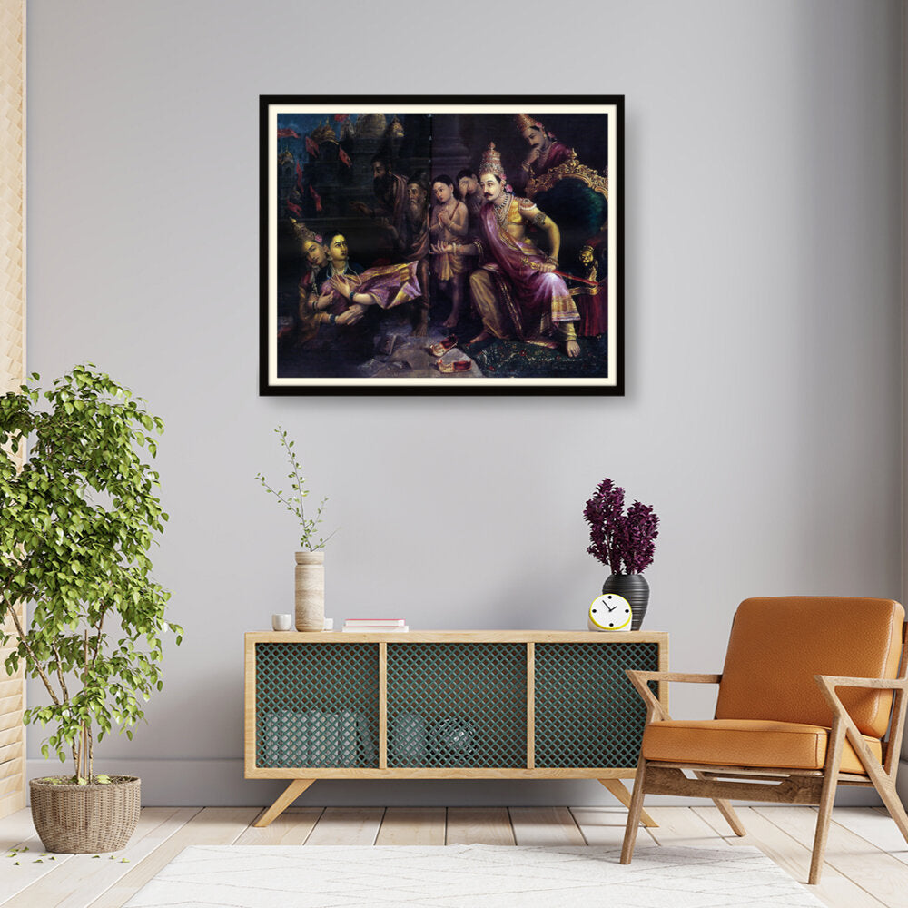 Sita_Bhumipravesh - WALL MOUNT FRAME