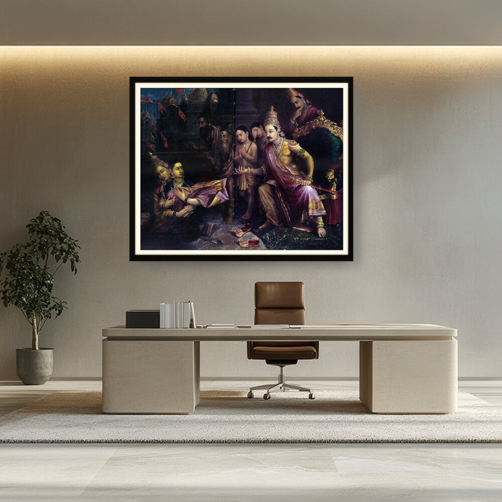 Sita_Bhumipravesh - WALL MOUNT FRAME