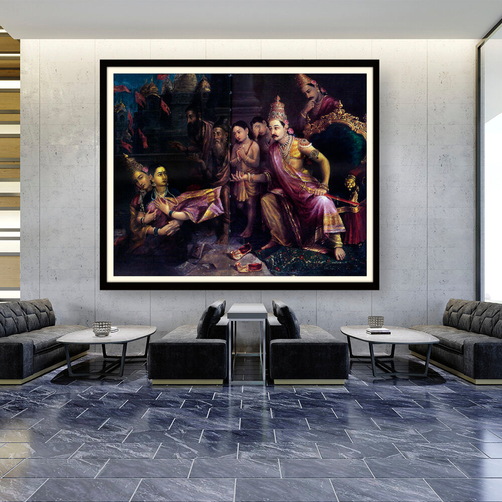 Sita_Bhumipravesh - WALL MOUNT FRAME