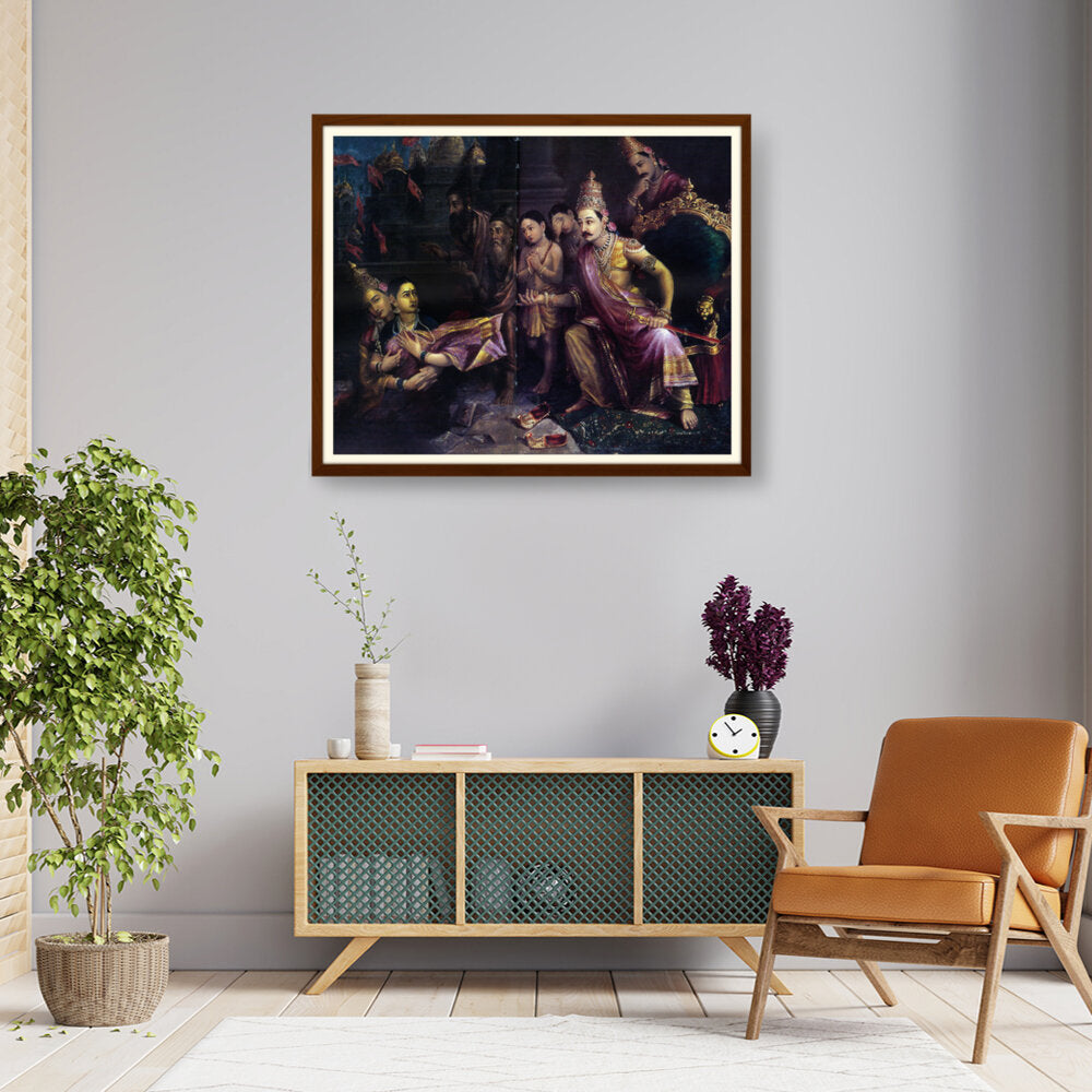 Sita_Bhumipravesh - WALL MOUNT FRAME