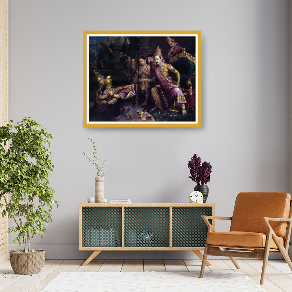 Sita_Bhumipravesh - WALL MOUNT FRAME