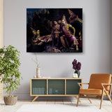 Artist10 - Art - Sita_Bhumipravesh - Wall Canvas