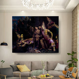 Sita_Bhumipravesh - Wall Canvas