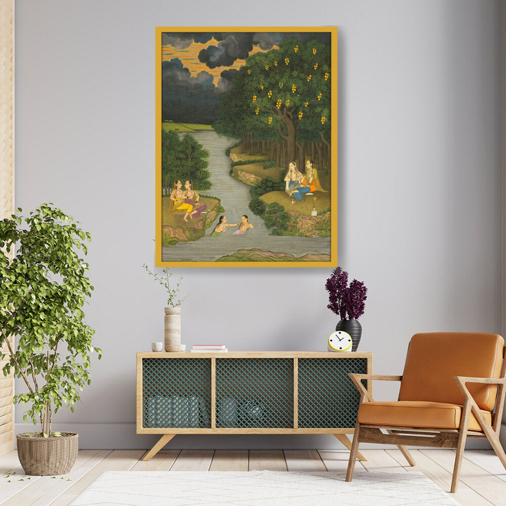 The-cleveland-museum-of-art-he - Framed Canvas