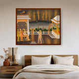 The-cleveland-museum-of-art-TI - Framed Canvas