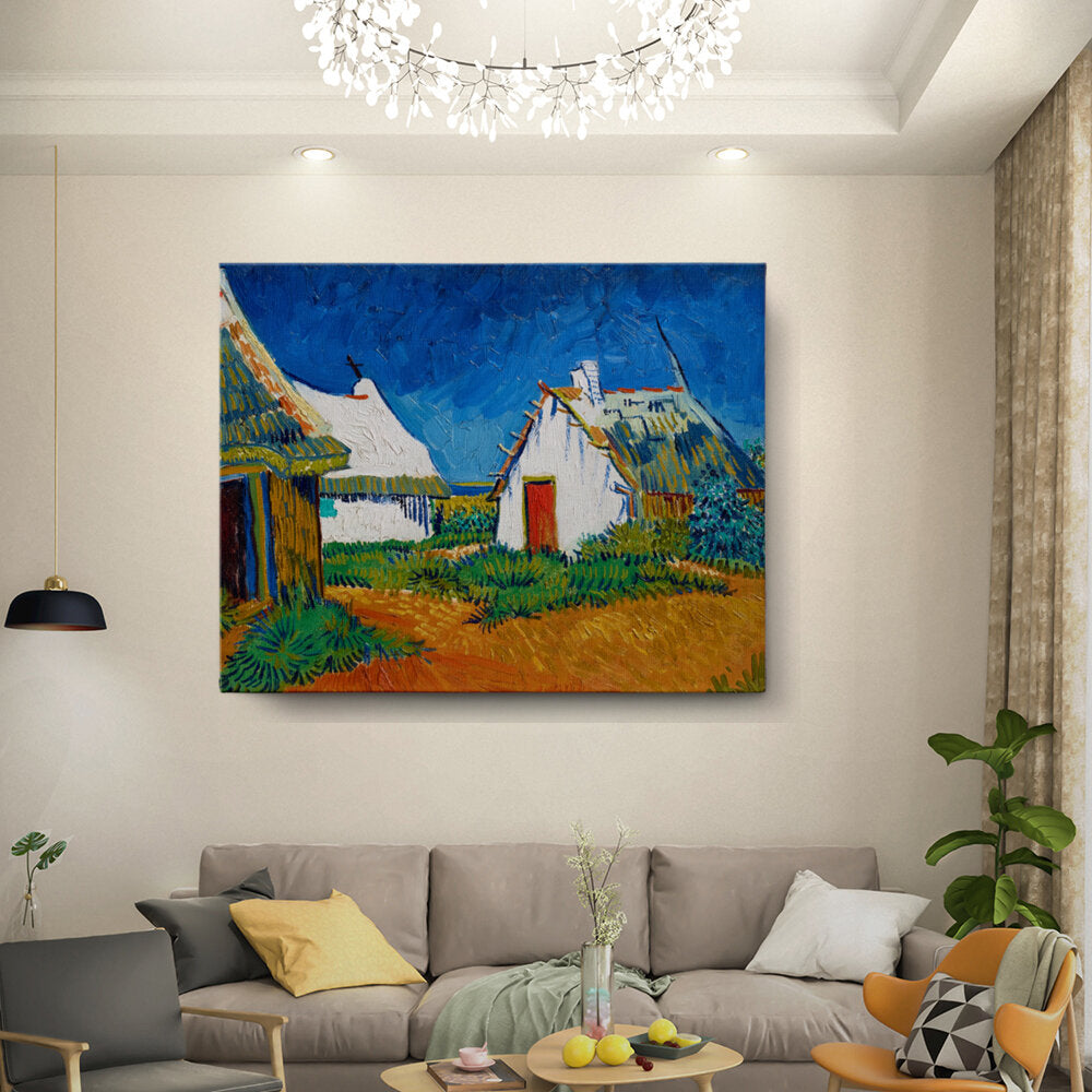 Rustic Village Scene