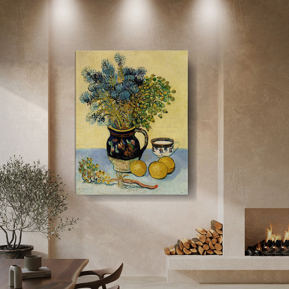 Still Life With Flowers And Fruit