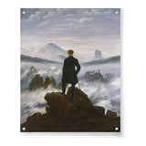 The Wanderer Above The Mists - Acrylic Wall Photo