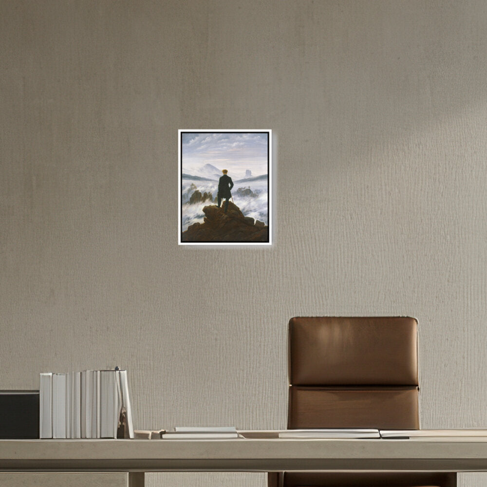 The Wanderer Above The Mists - FLOATING FRAME